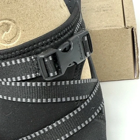 Skechers‎ Outdoor Lifestyle Women's Perfect Planning Slide Reggae Black Size 8 - Picture 4 of 9